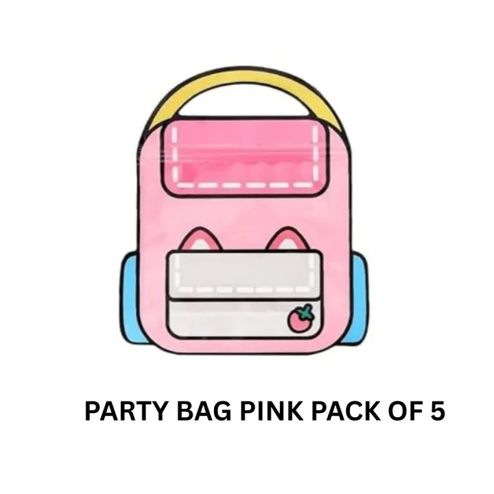Backpack Style Party Bags Pack of 5 - Image 3