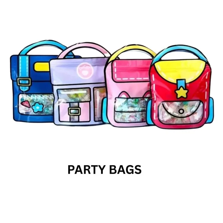 Backpack Style Party Bags Pack of 5