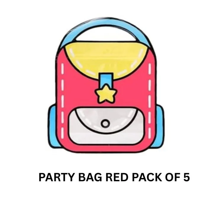 Backpack Style Party Bags Pack of 5 - Image 4