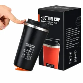 Suction Mug Cup Stainless Steel