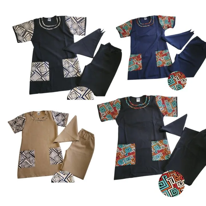 Domestic Abstract Overalls